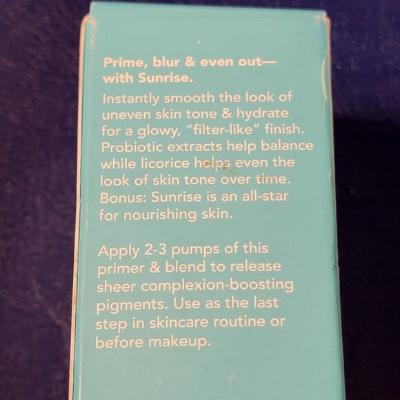 TULA filter primer blurring & moisturizing primer (sheerly tinted) Sunrise - Picture 5 of 14